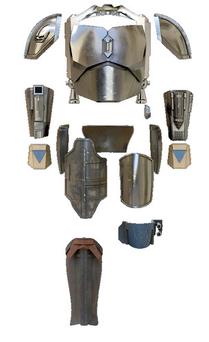 Complete mandalorian armor - mandalorian,